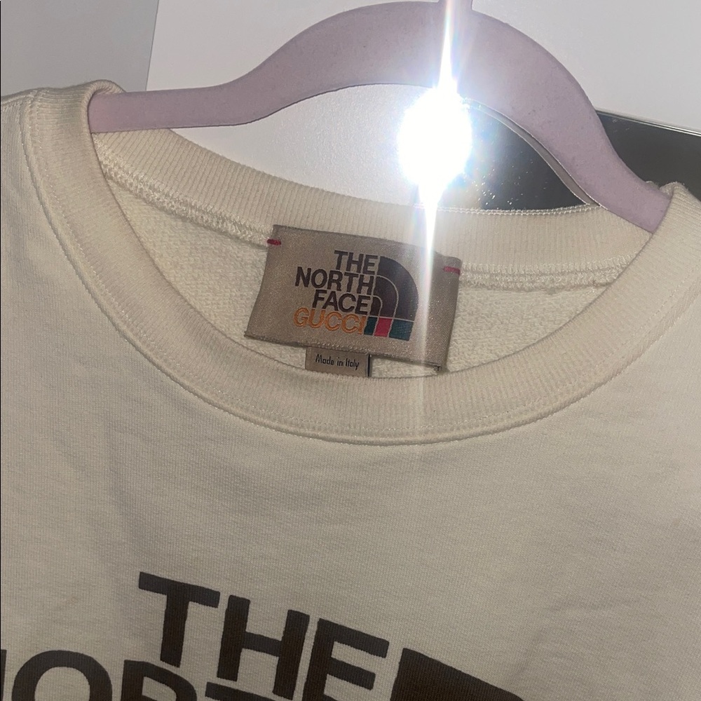 Gucci x The North Face Sweatshirt Ivory - Picture 6 of 8
